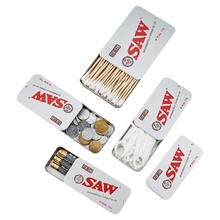 2025新款4-80支烟盒男士推拉盒个性随身滑盖沉香精致金属铁盒子