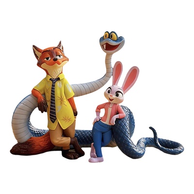 疯狂动物城2手办公仔玩具