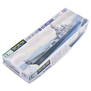 田宫1/700美国军舰密苏里号超级战列舰 拼装舰船模型31613