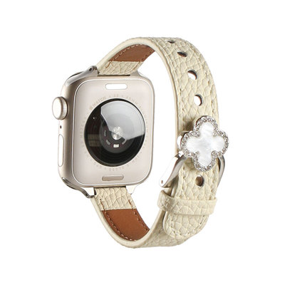 UHADA新款四叶草荔枝纹表带时尚