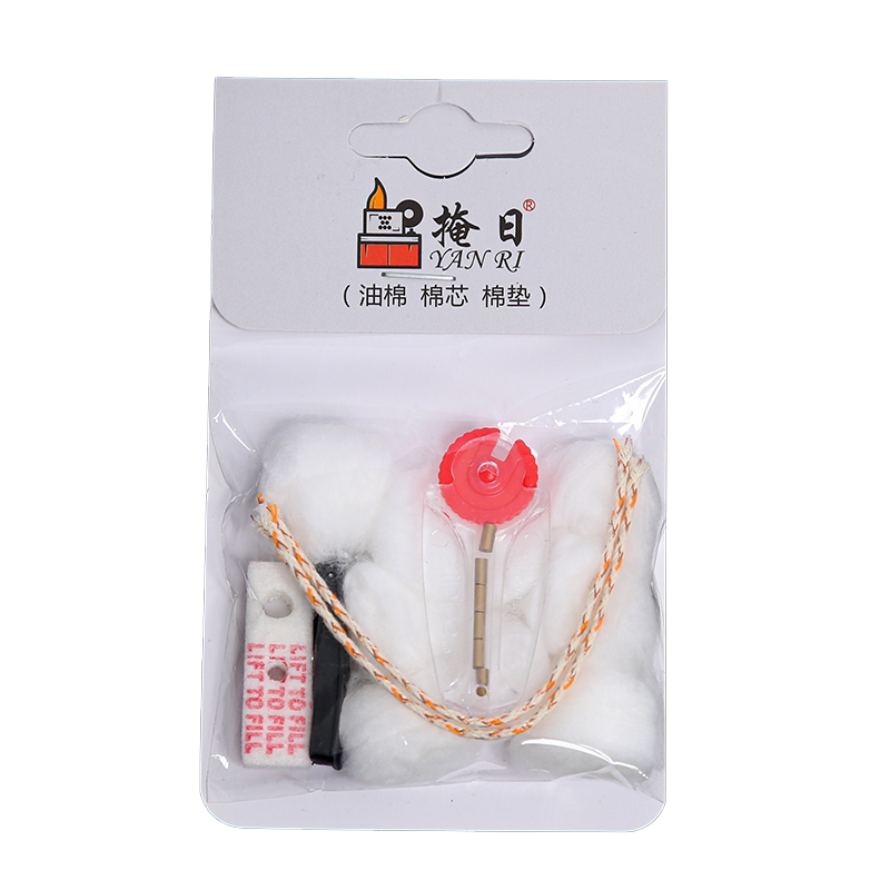 zippo火机棉芯内胆吸油套装火石