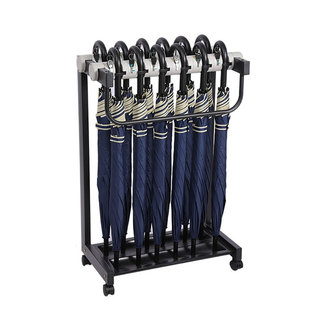 雨伞架带锁商用酒店大堂伞架大容量公司收纳架学校便民简约置物架