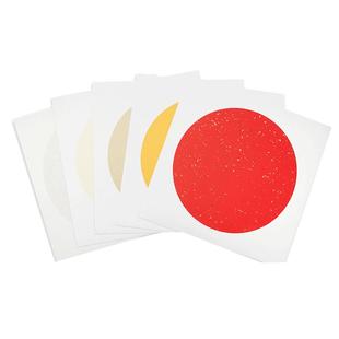 蜡染复古加厚宣纸国画卡纸扇面万年蓝宣纸卡纸空白书法专用纸镜片儿童水彩画装框用软卡圆形镜片纸生宣作品纸