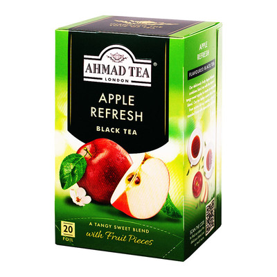 原装进口亚曼茶苹果味红茶小袋泡