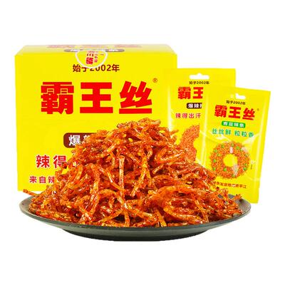 霸王丝辣条爆辣小零食