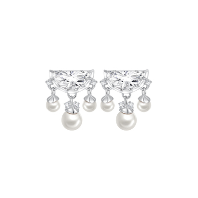 TOGGLER小众设计感裙边银耳钉