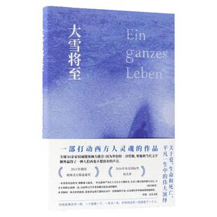 大雪将至罗伯特泽塔勒著一部打动西方人灵魂的作品关于爱生命和死亡平凡一生的伟大演绎励志故事书籍布克国际奖外国文学现当代小说
