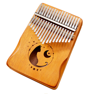 ZANI专尔拇指琴正品手指钢琴初学者卡林巴琴17音21音女生易学乐器