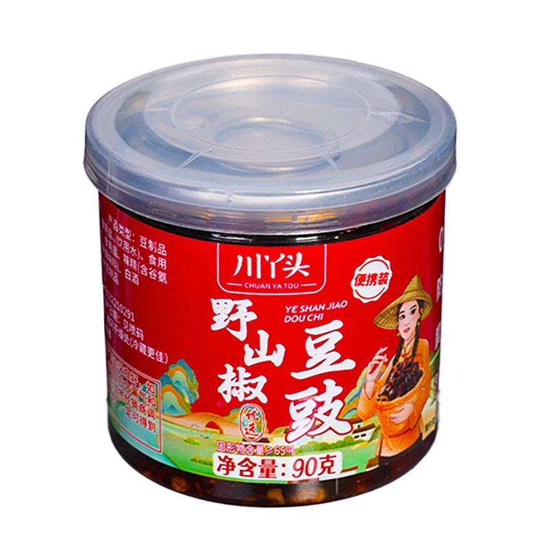 川丫头野山椒豆豉小罐装