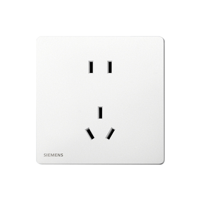 西门子无框86型开关插座哑光超薄