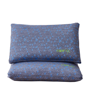 石墨烯高枕头枕芯不塌陷助睡眠护颈椎专用单人硬整头男一对套成人