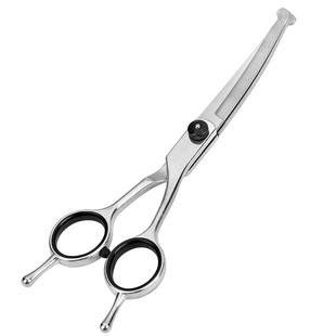 圆头安全仿刮伤宠物美容剪刀猫狗狗剪毛专用直剪牙剪弯剪工具套装