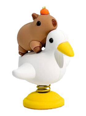 水豚鼠玩偶装饰品礼物