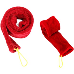 竹笛子洞箫金丝绒布袋套子防尘简易红色保护袋套收纳长短调笛可用