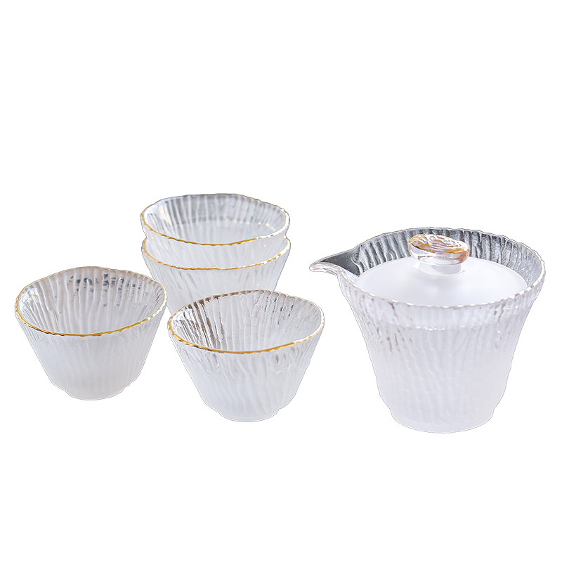 玻璃耐热加厚大号品茗杯沏茶器