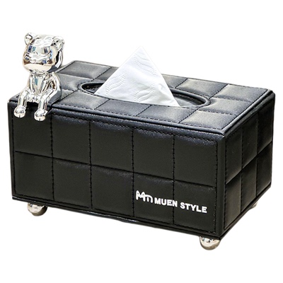 纸巾盒客厅高档轻奢餐巾纸抽纸盒