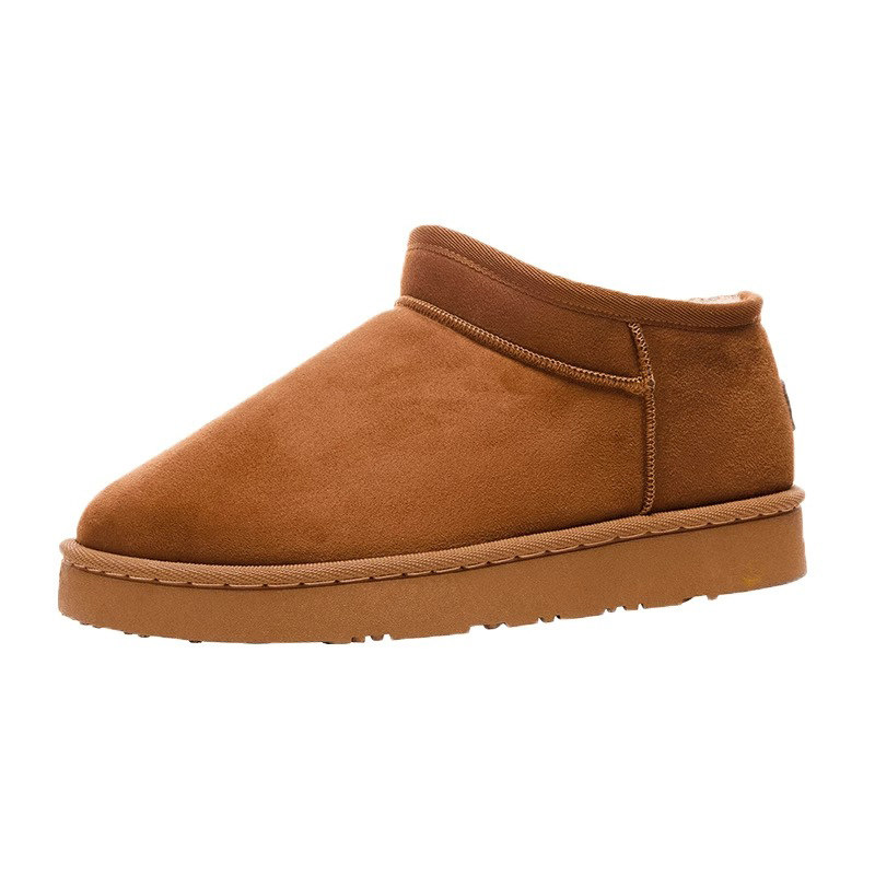 回力雪地靴男冬季2026新款加绒加厚东北保暖短筒二棉鞋子男女同款