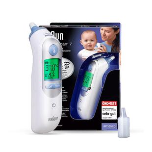德国博朗耳温枪体温计测量仪婴儿童家医专用高精准6520WEBRAUN