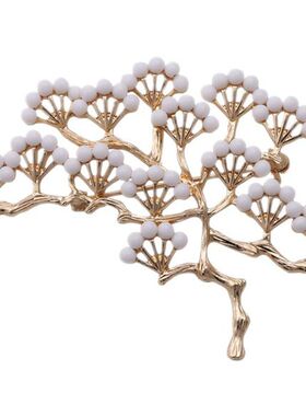 bijoux《雪松推荐气质款胸针大衣