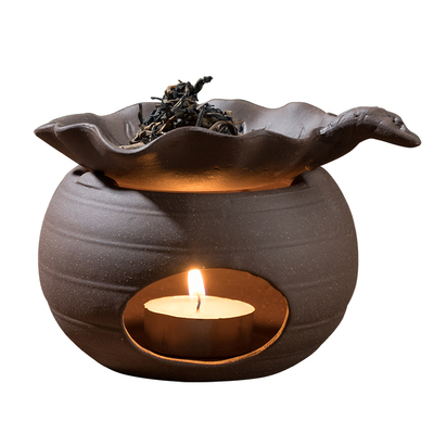 陶瓷焙茶器烘焙炉粗陶茶叶蜡烛