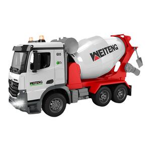 超大遥控搅拌车充电动混凝土罐车