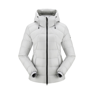 天石鹅铠甲羽绒服女特氟龙三防羽绒衣显瘦收腰鹅绒服G338G651G652