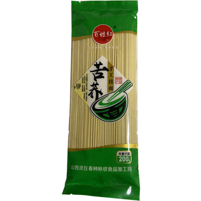 苦荞挂面百姓红手工粗粮挂面