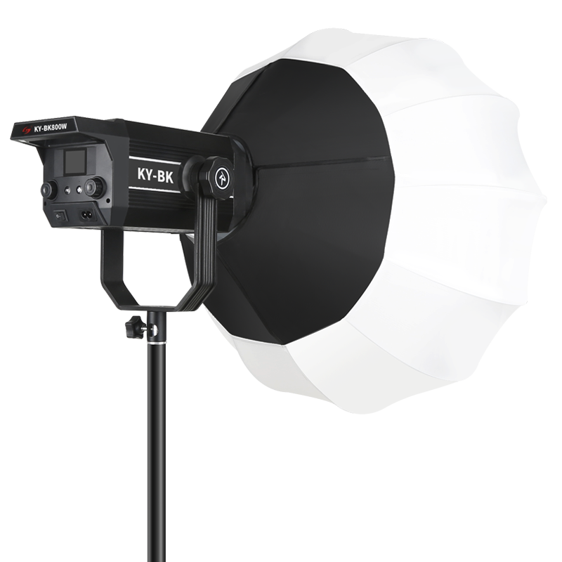 【全金属】300W直播补光灯主播美颜直播间氛围灯光led摄影拍照服装人像拍摄打光专用室内影棚球形深抛格栅