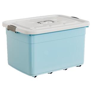 衣服专用塑料整理箱收纳箱家用宿舍超大容量加厚衣物收纳盒储物箱