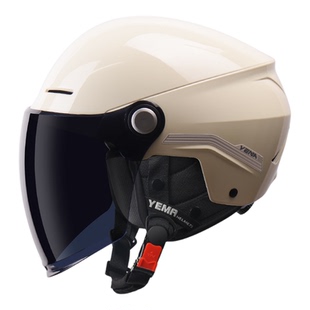 野马头盔电动车女3c认证新国标冬季半盔四季通用摩托车安全帽男