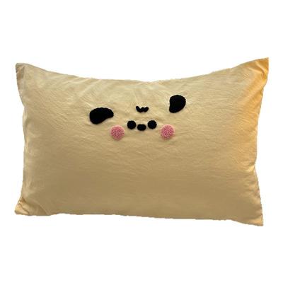 2025新款夏季毛巾绣单个枕头芯套装一对装2儿童全棉纯棉48cmx74cm