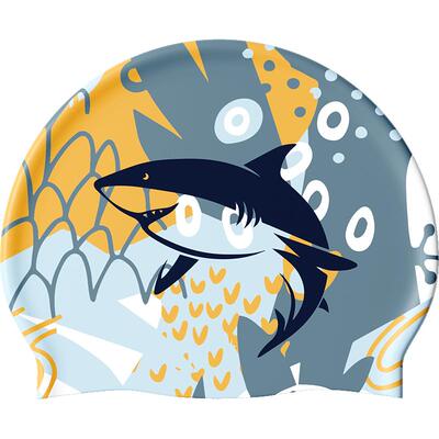 拉破包赔！进口硅胶泳帽儿童新款