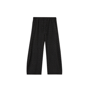 老章和小胖PONGKIKI加绒花花裤香蕉裤女大码冬季百搭显瘦休闲长裤