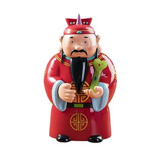 阿斯蒙迪客厅桌面财神摆件国潮招财开业礼品节日礼物收藏家居装饰