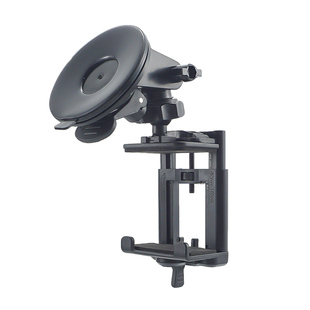 适用于执法记录仪可拆拉伸夹通用支架68mm软底吸盘强力底座不易掉