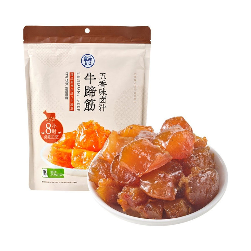 盒马牛蹄筋(五香味)卤味508g