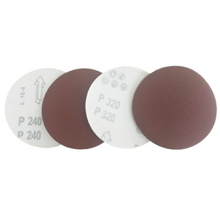 植绒砂纸2寸3寸4寸5寸9寸打磨机砂纸自粘圆形抛光木工打磨砂纸片