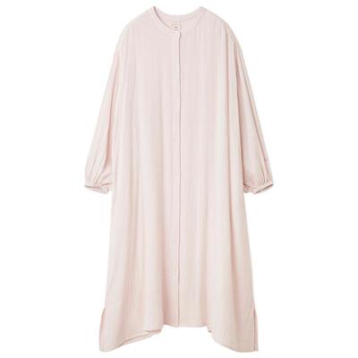 gelato pique26春夏新品女睡裙纯色条纹长袖衬衫连衣裙PWFO261338