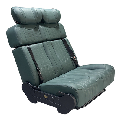 铜车马房车座椅新款花纹变床座椅