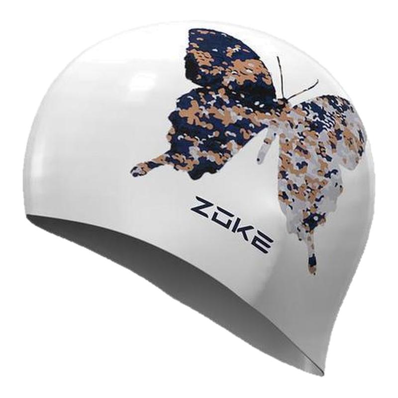 zoke/洲克 泳帽硅胶防水护泳帽
