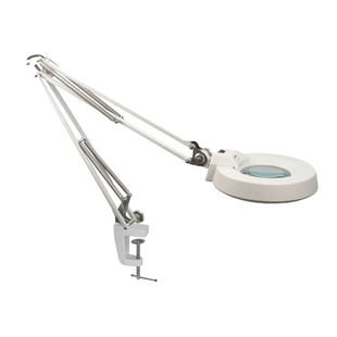 夹台式维修放大镜带LED灯工作台电子电路板鉴定文玩专用高清台灯