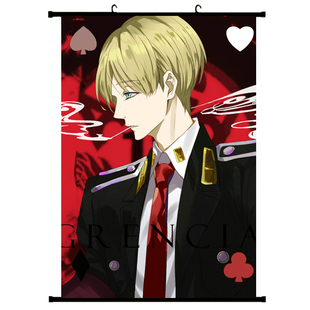 ACCA13区监察课动漫海报周边二次元吉恩罗特正尼诺人物背景壁画