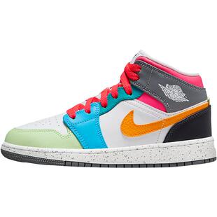 Nike/耐克正品JORDAN GS女子大童复古透气中帮板鞋FN1190-100