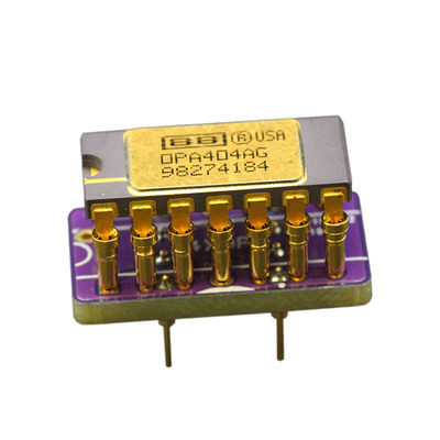 23b科氏 金面运放 OPA404AG 美国TI OPA627同门 柔美四转双运放