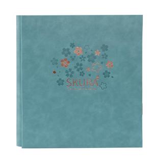 自粘粘贴式覆膜大容量相册宝宝成长日记家庭记录回忆录纪念册本集