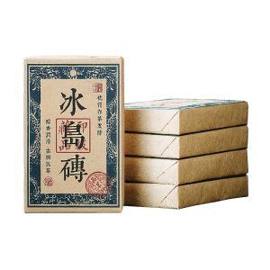 2010年冰岛古树普洱熟茶砖