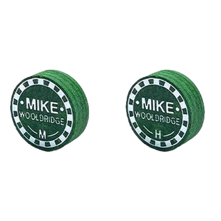 mike绿鬼皮头台球杆大小枪头斯诺克梦枪杆皮头多层阿塔卡姆杆枪头