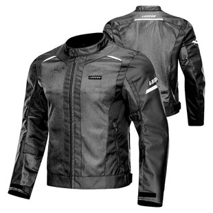 LYSCHY雷翅摩托车骑行服夏季网眼男女透气机车夹克通勤赛车服大码