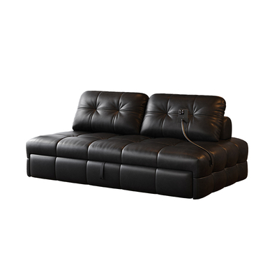 折叠两用沙发床木宫匠双人复古风