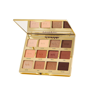 顺丰tarte 亚马逊黏土12色眼影盘二代 inbloom toasted 哑光珠光